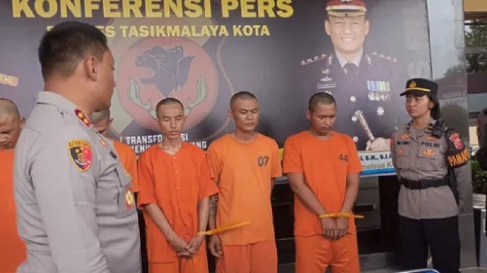 Polisi Tangkap Anggota Geng Motor Pelaku Perampokan